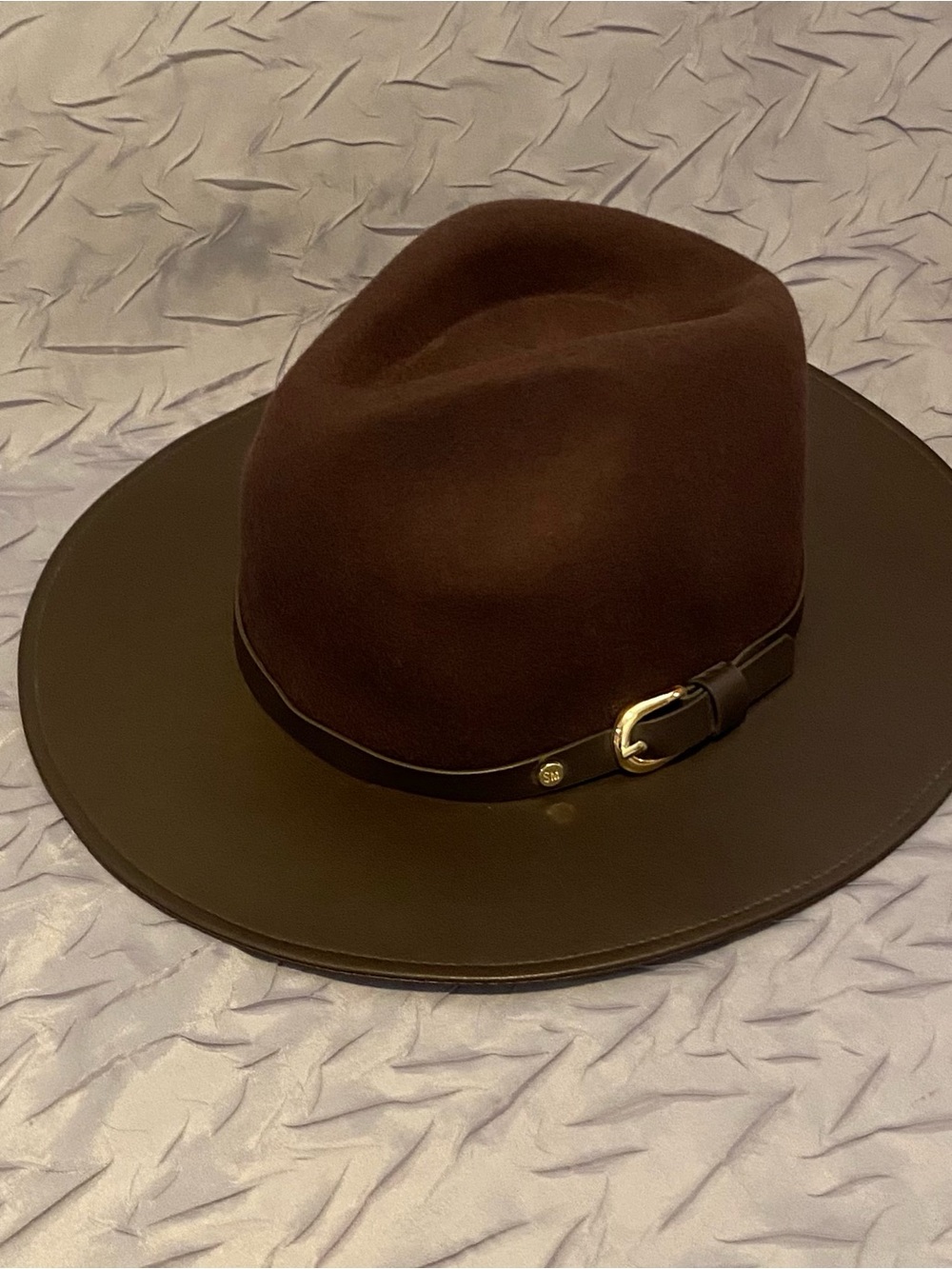 Steve Madden Women’s Fedora Cowgirl Hat Brown